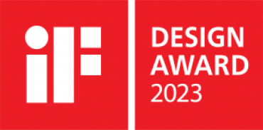 Selo de premiação iF DESIGN AWARD 2023