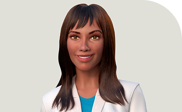 Tainá, assistente virtual da Plataforma Tainá